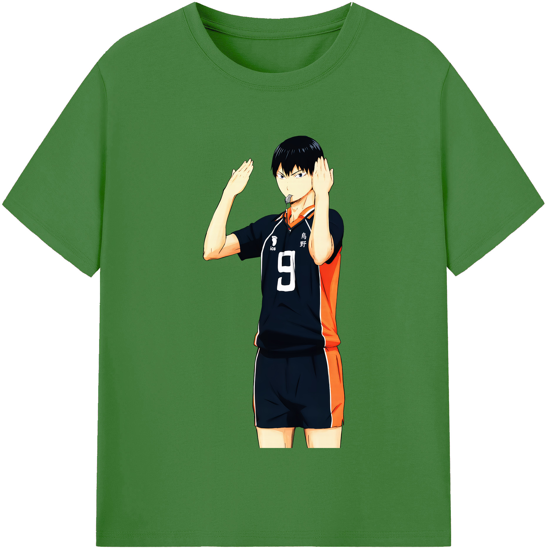 （画像用） ハイキュー!! Haikyu!! レディースカジュアルプリントTシャツ（綿100％）